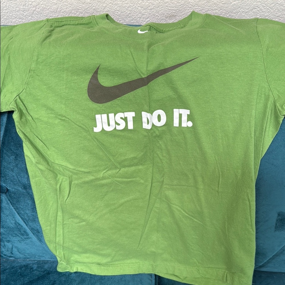 Nike Green Short Sleeve Tee Just Do It